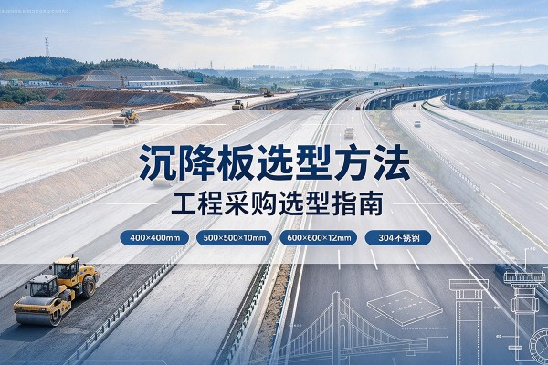 碑林沉降板选择方法
