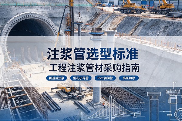 碑林注浆管选型标准