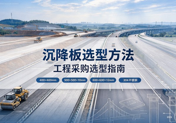 碑林沉降板选择方法